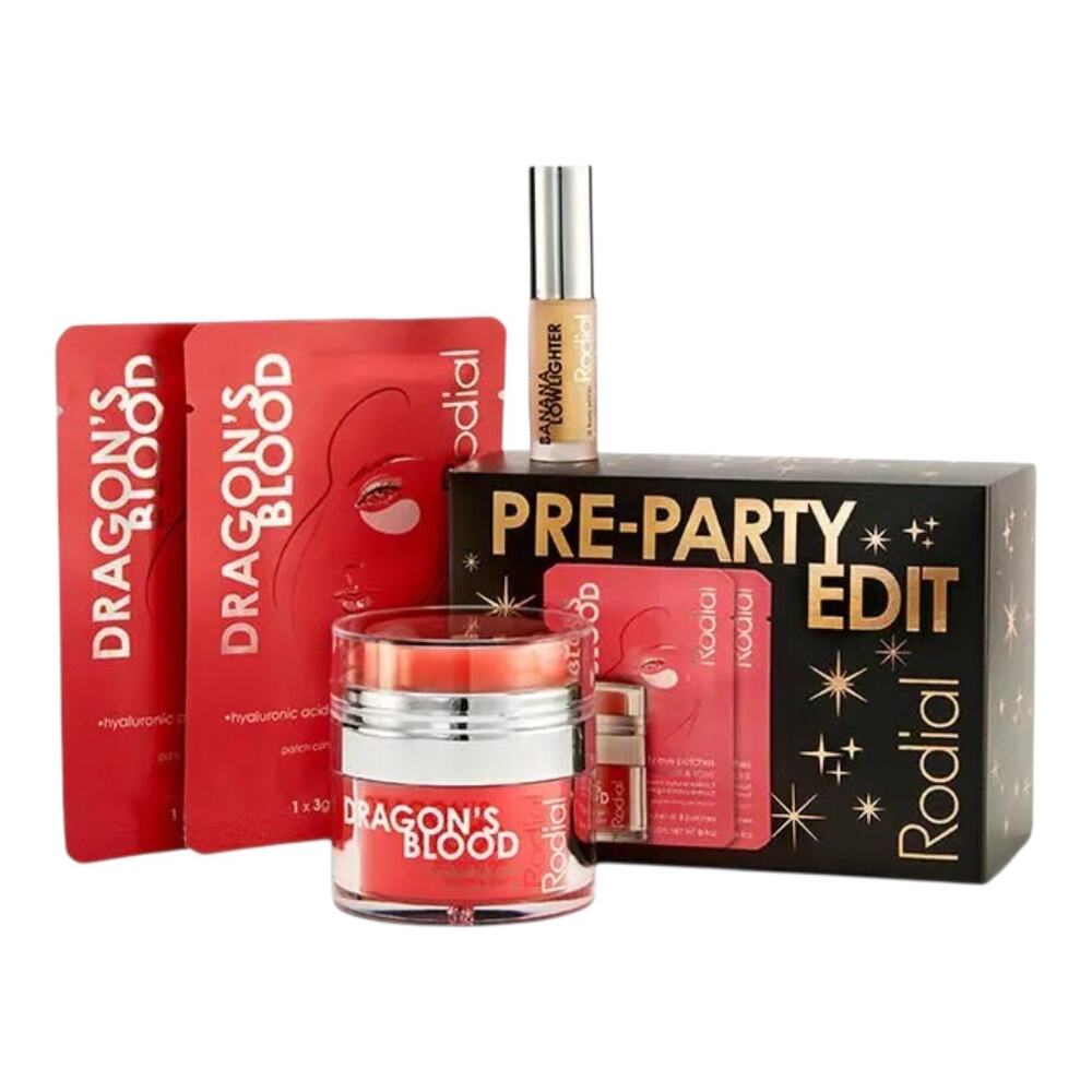Rodial Pre-Party Edit Dragon's Blood Skincare Gift Set NEW Sealed NIB